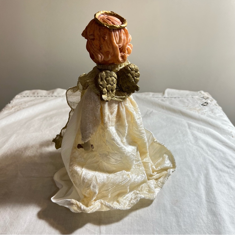 Vintage Precious Moments Angel Tree Topper 1999 FLAWS - Picture 2 of 10